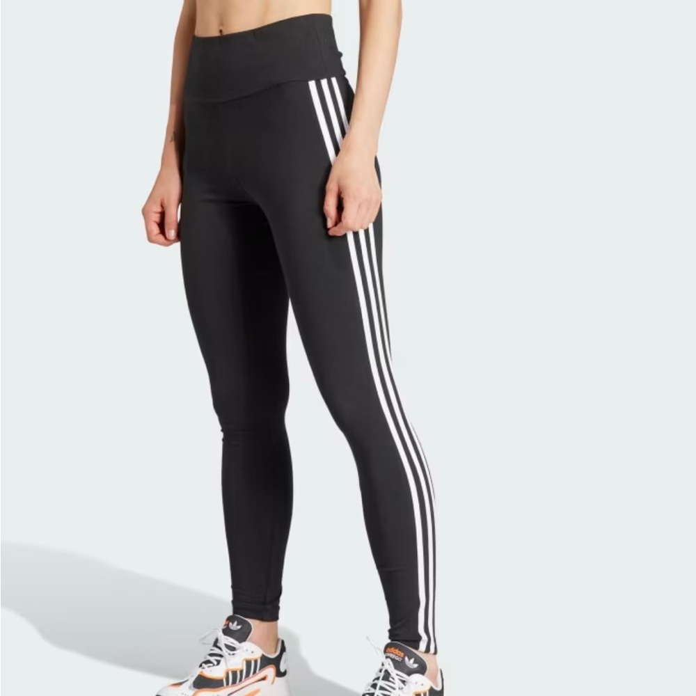 Adidas Climate Striped Athletic Women's Sport Gym Yoga Running
